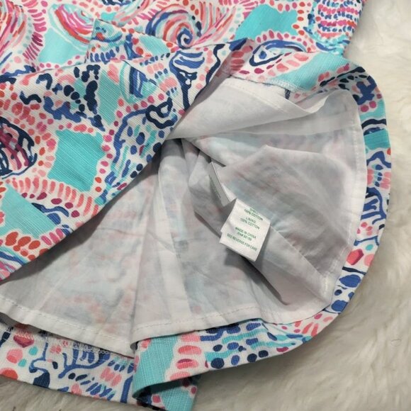 Lilly Pulitzer  Shell Me About It Petra Sundress  Mini Dress Women's Size XS - Picture 7 of 14